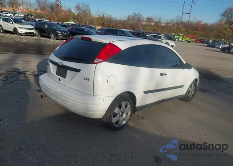 2001 Ford Focus Zx3 from USA, damaged, VIN 3FAFP31301R214221